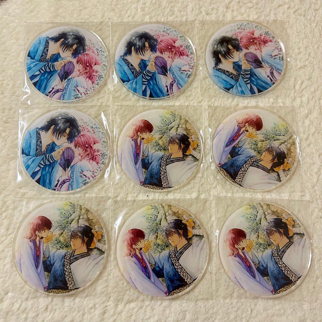 暁のヨナ 白泉社カフェ コラボカフェ アクリルコースター アクコ ハク