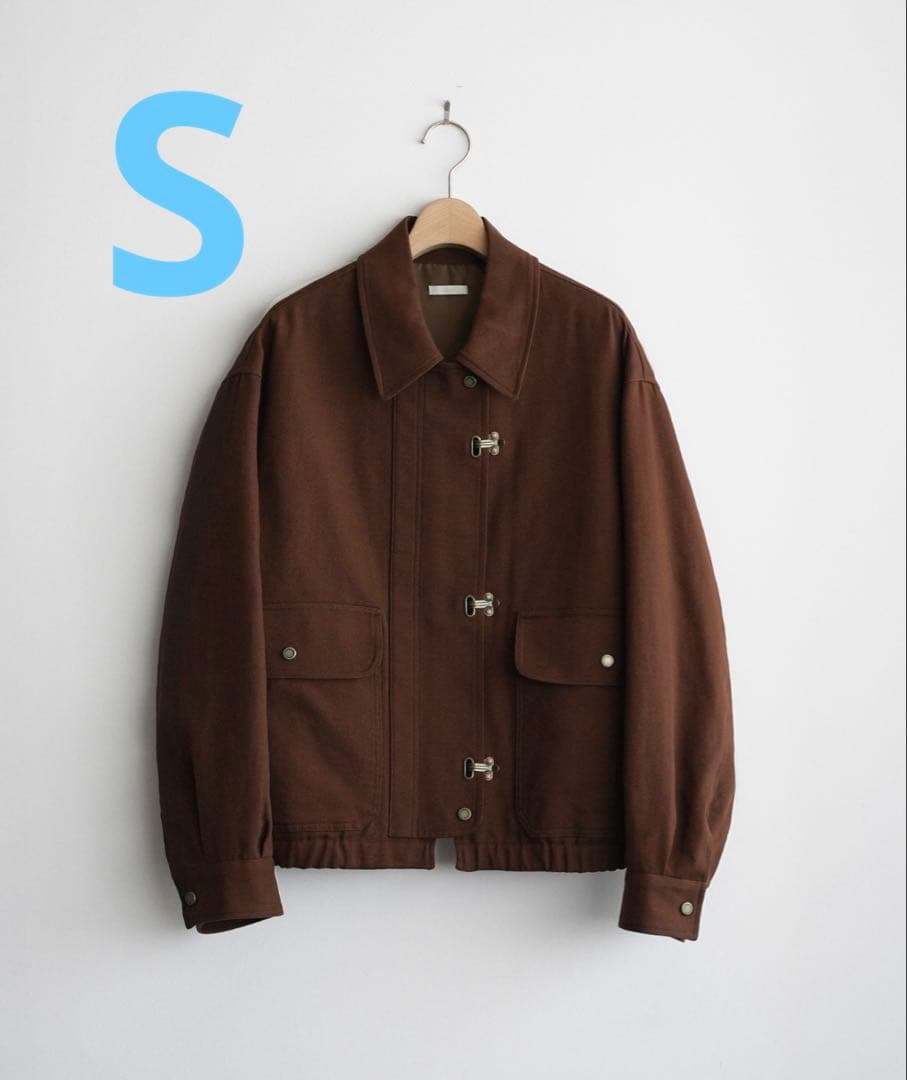 L TOGGLE TWILL DECK BLOUSON サイズ　S Leather Zip Blouson | YOKE Official Website