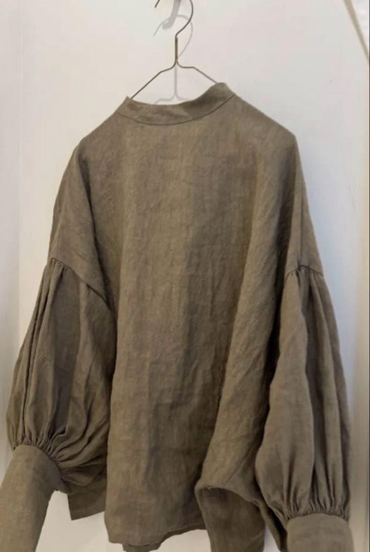 【新品未使用】ito fukuoka スタンドカラーボリュームスリーブトップス STAFF STYLING｜THE SHOP YOHJI YAMAMOTO