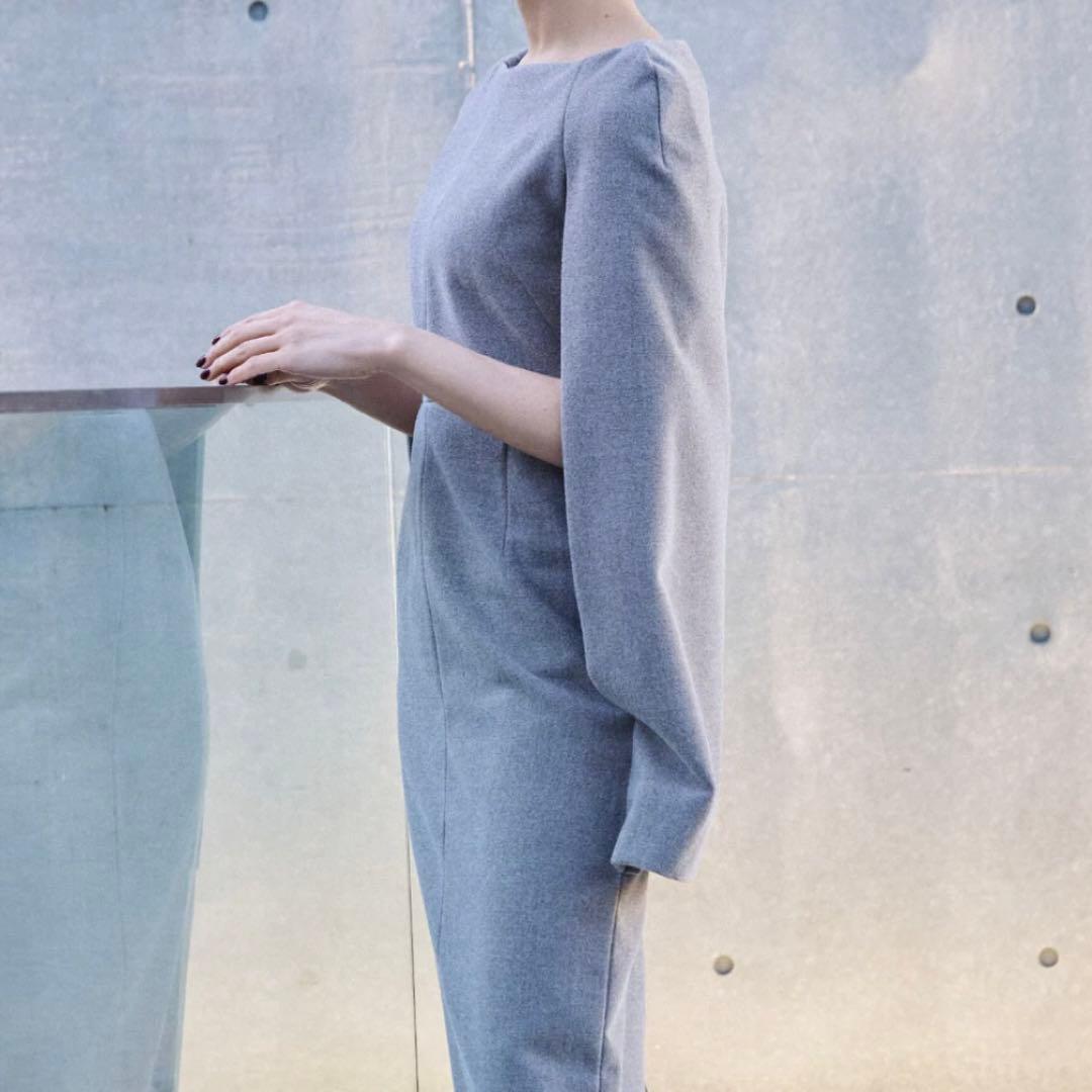 かじまり Laubeblanc Narrow line Cape Dress - メルカリ