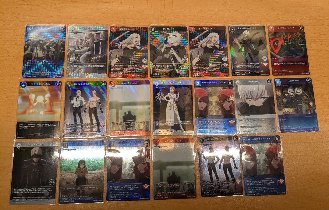 ニーアオートマタ ビルディバイド まとめ売り 計約340枚（3box分