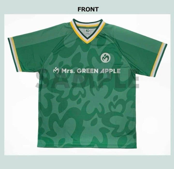 ワッペン ミセスグリーンアップル ゲームシャツ 10アルバム - メルカリ