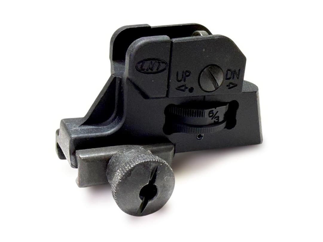 実物 LMT(ルイスマシンツール) M4用 QDリアサイト(CQB) 中古美品