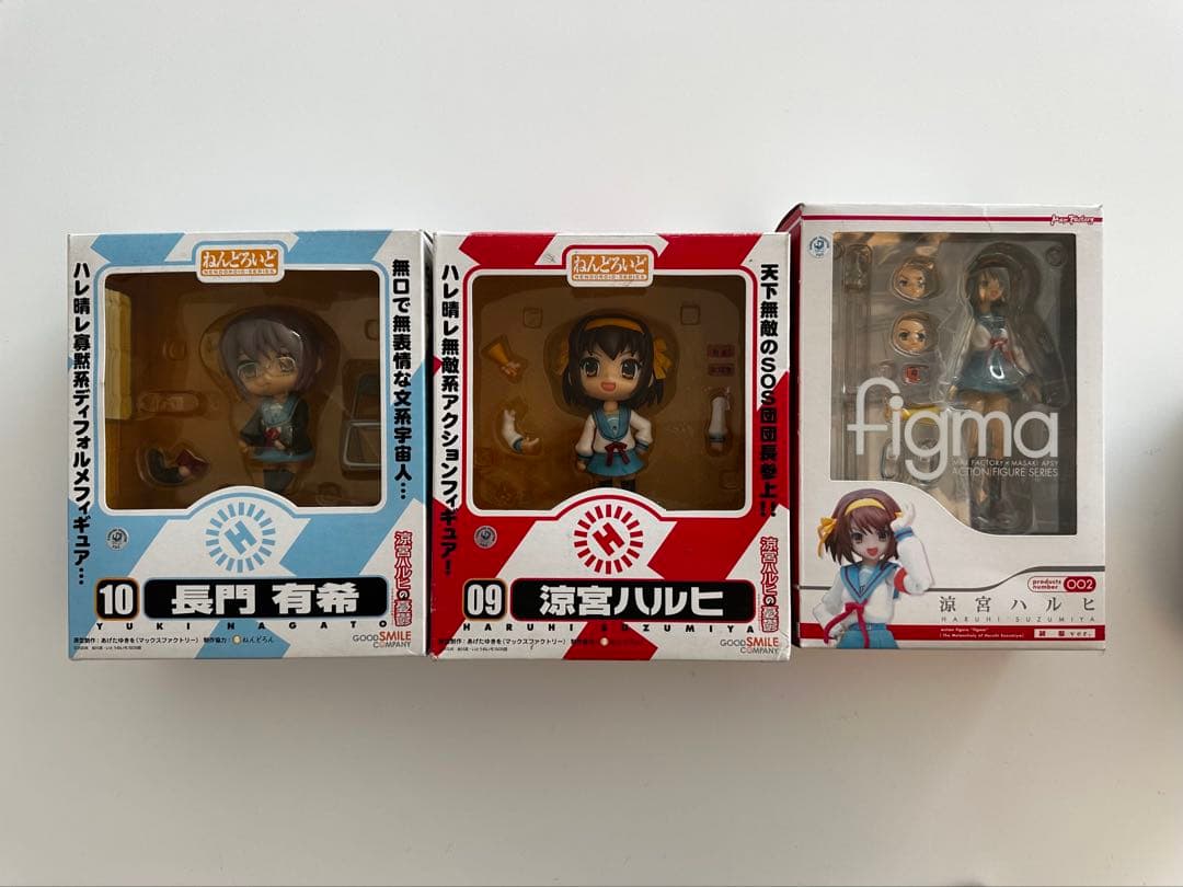涼宮ハルヒの憂鬱　長門有希　フィギュア　ねんどろいど