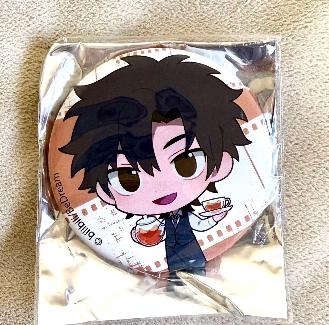 時光代理人 SMILE BASE CAFE 缶バッジ 程小時 トキ ミニキャラ