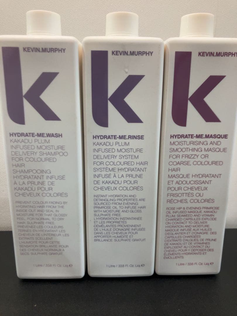 新品KEVIN.MURPHY HYDRATE-ME セット1000ml×3