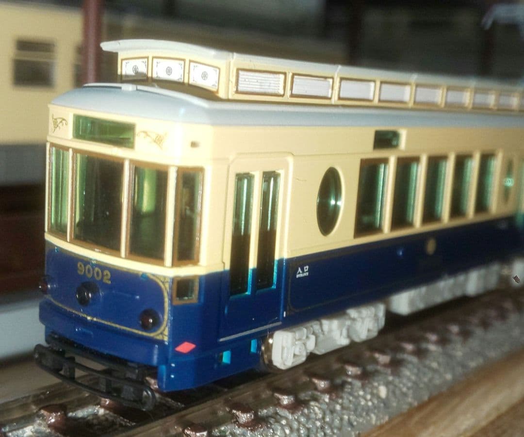 鉄道模型 東京都電 9000形 9002 青塗装 - メルカリ