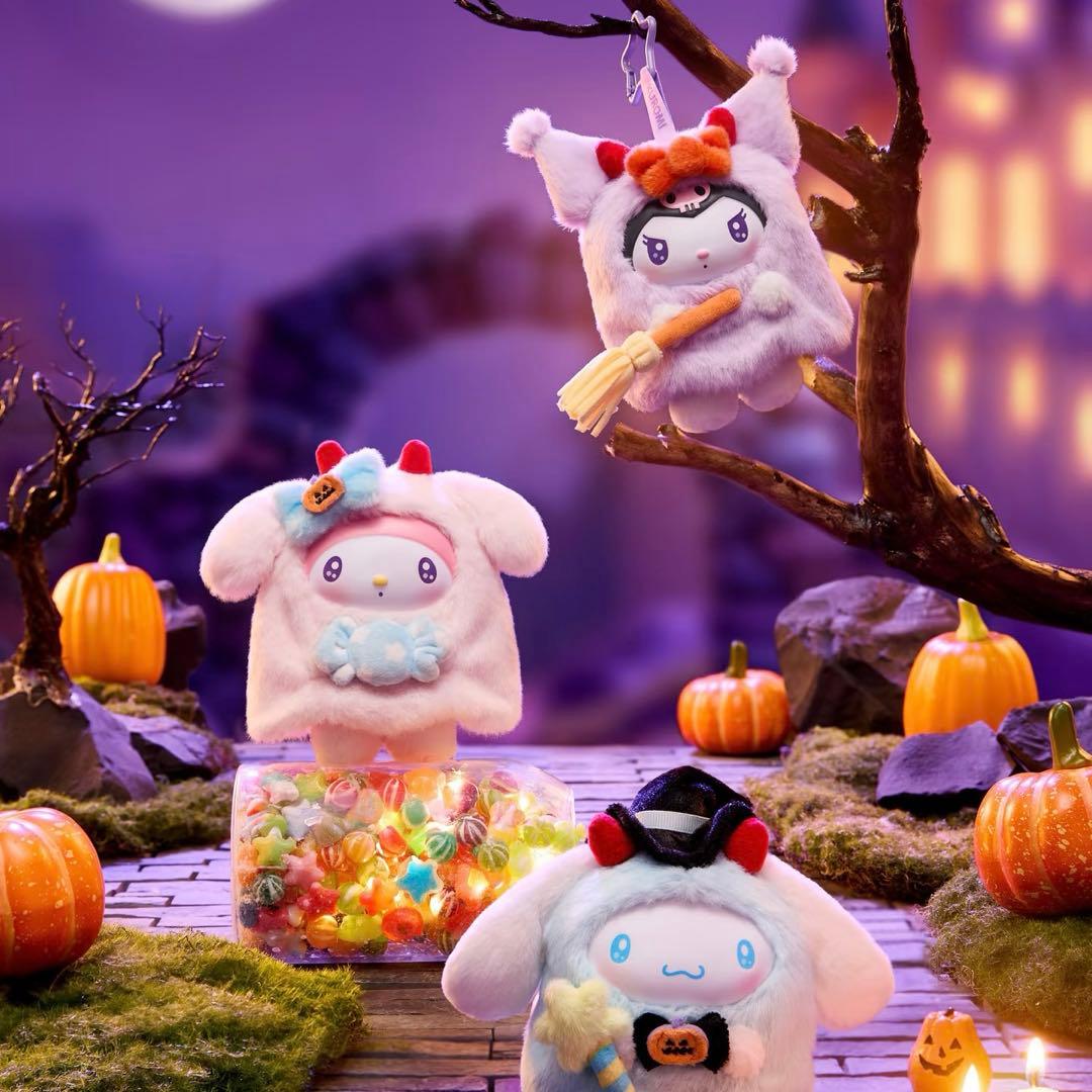 未開封品 MINISO サンリオ ハロウィン ぬいぐるみチャーム 6点セット
