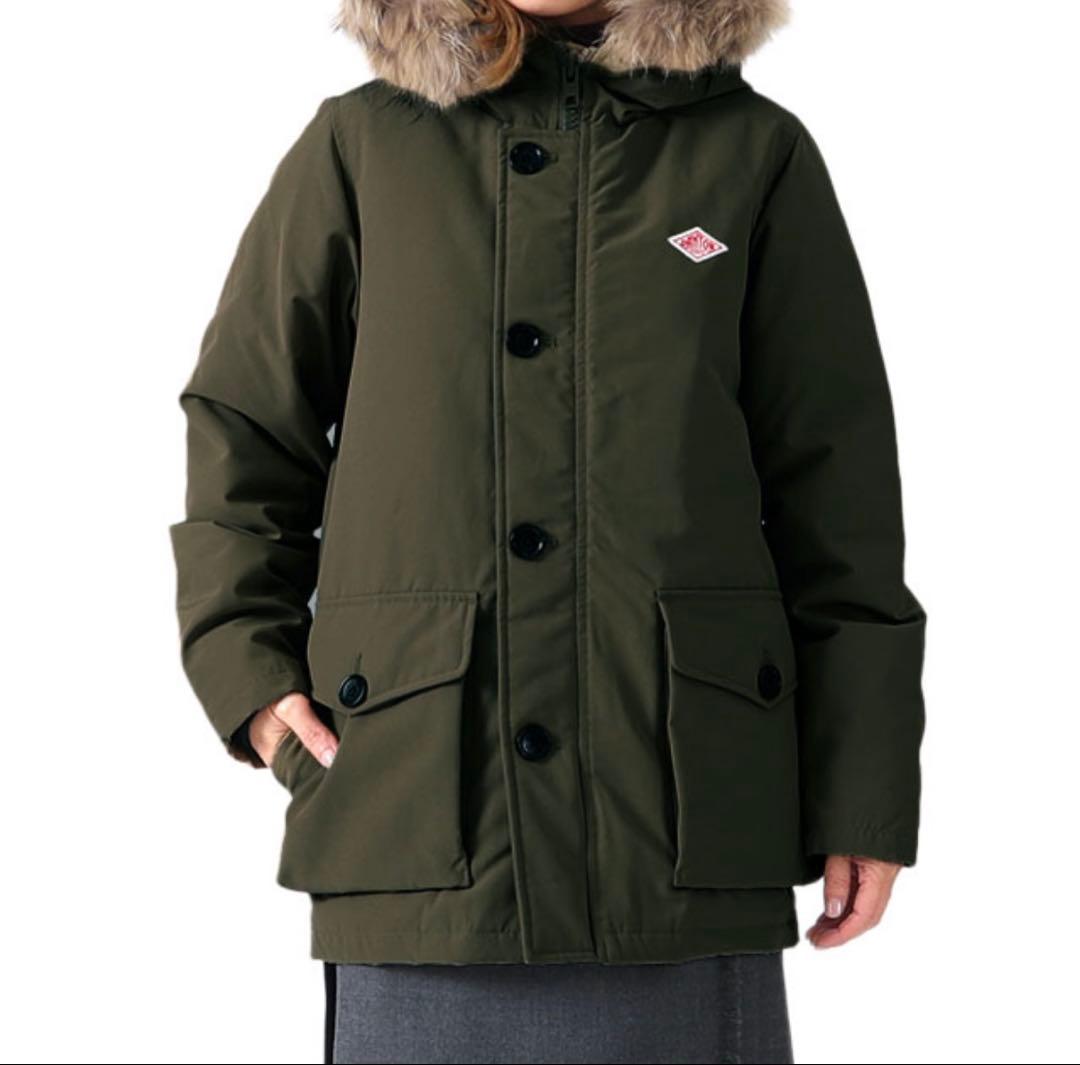 ダントン　ダウンジャケット ファー付き