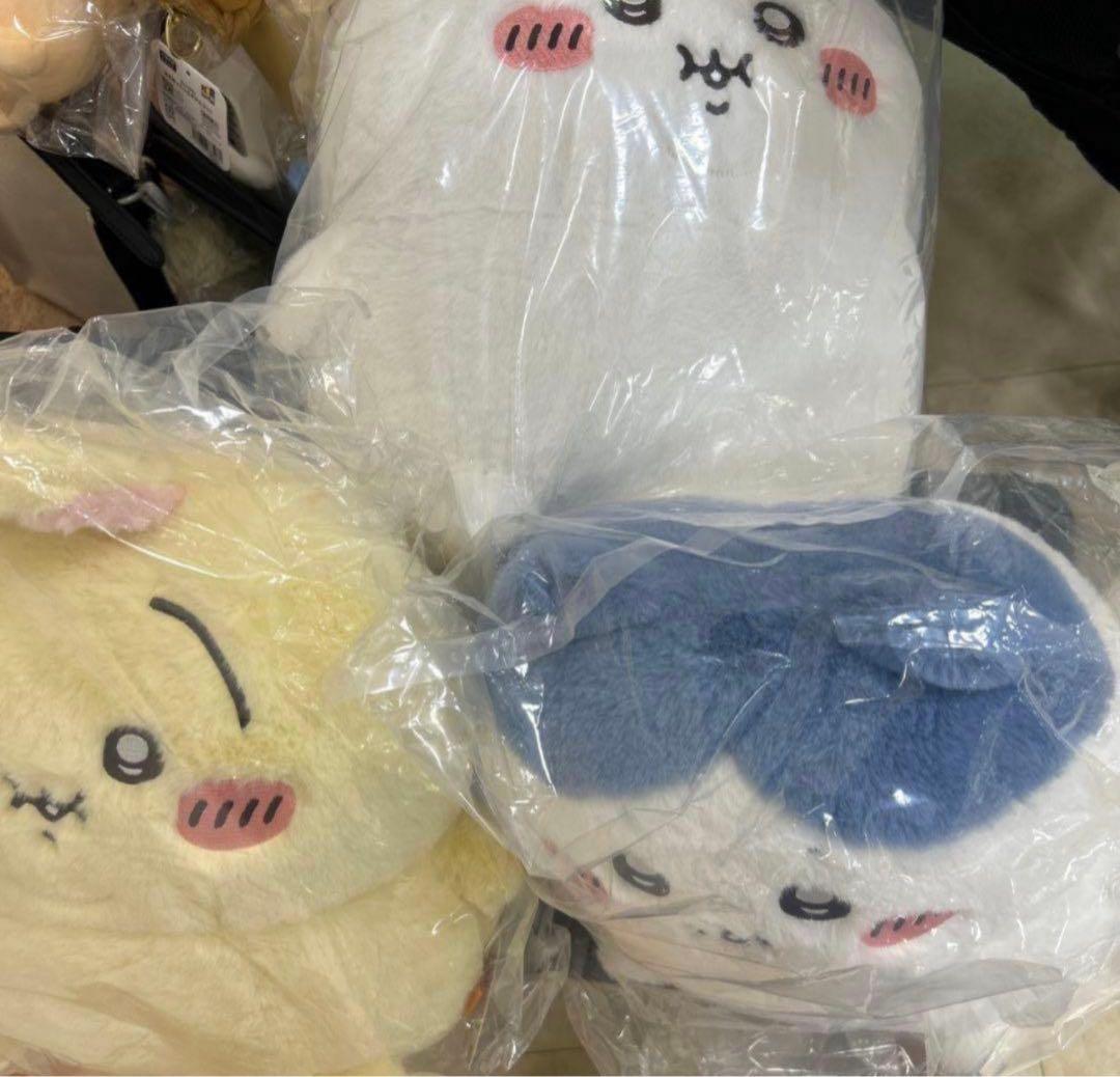 ぼっちゃり ちいかわ 抱っこぬいぐるみ3種類セット ぬいぐるみ