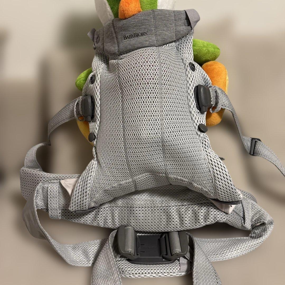 ベ*ィ様 BABYBJÖRN ハーモニー抱っこ紐 グレー メッシュ