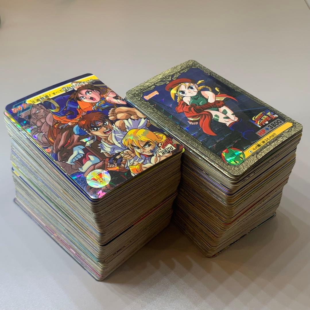 【ストリートファイターII】シリーズ カードダス 大量まとめ売り