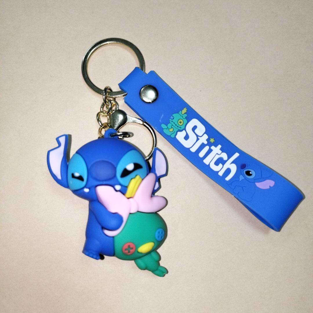 ディズニー スティッチストラップキーホルダー No.1001 - メルカリ