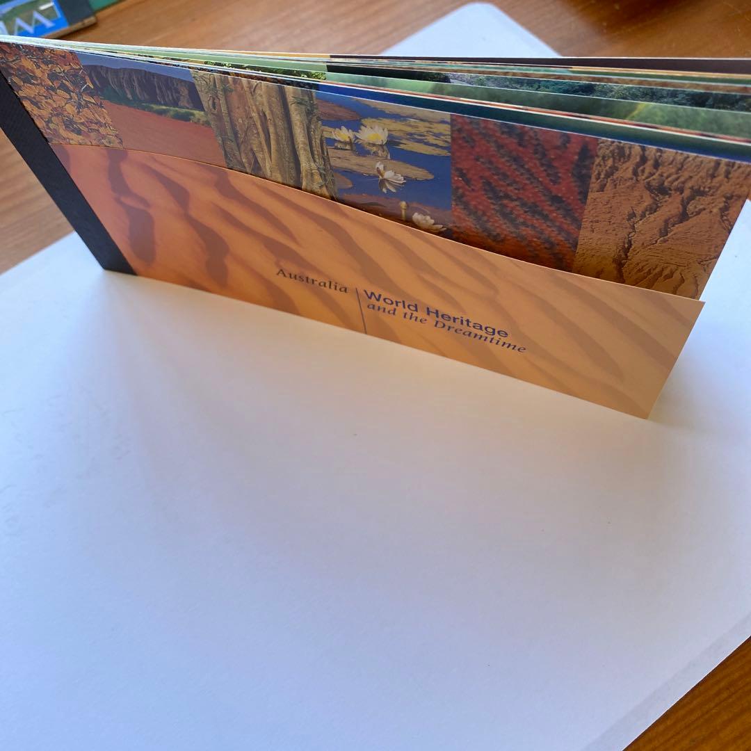 年始特別価格国連ニューヨーク本部発行世界遺産切手帳 6種