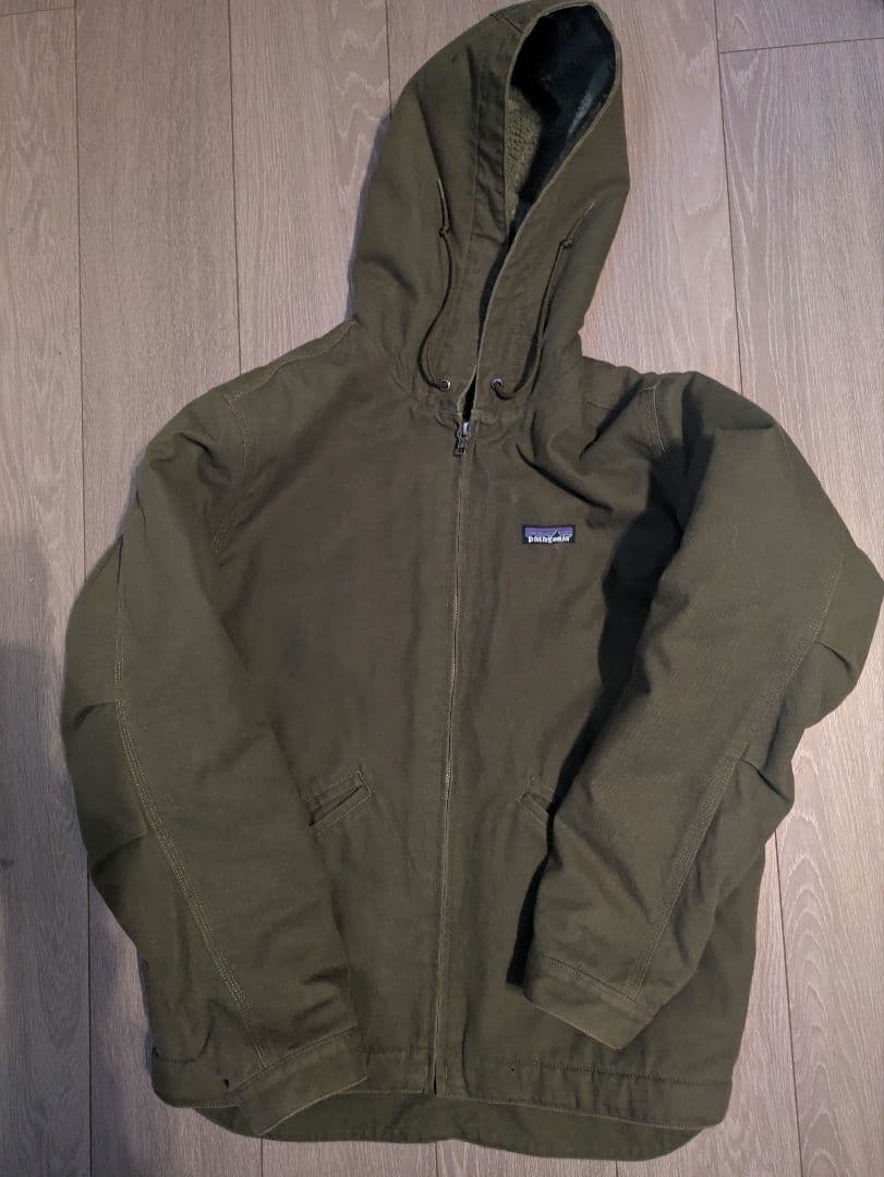 Patagonia　ラインドキャンバスフーディ　廃盤 patagonia パタゴニア 16年製 Lined Canvas Hoody ラインド キャンバス