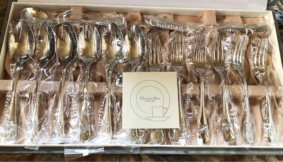 Christian Dior カトラリーセット　18-18 Christian Dior (クリスチャン ディオール) カトラリーセット