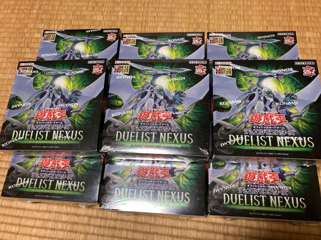 デュエリストネクサス　初回生産版　完全未開封　9ボックス