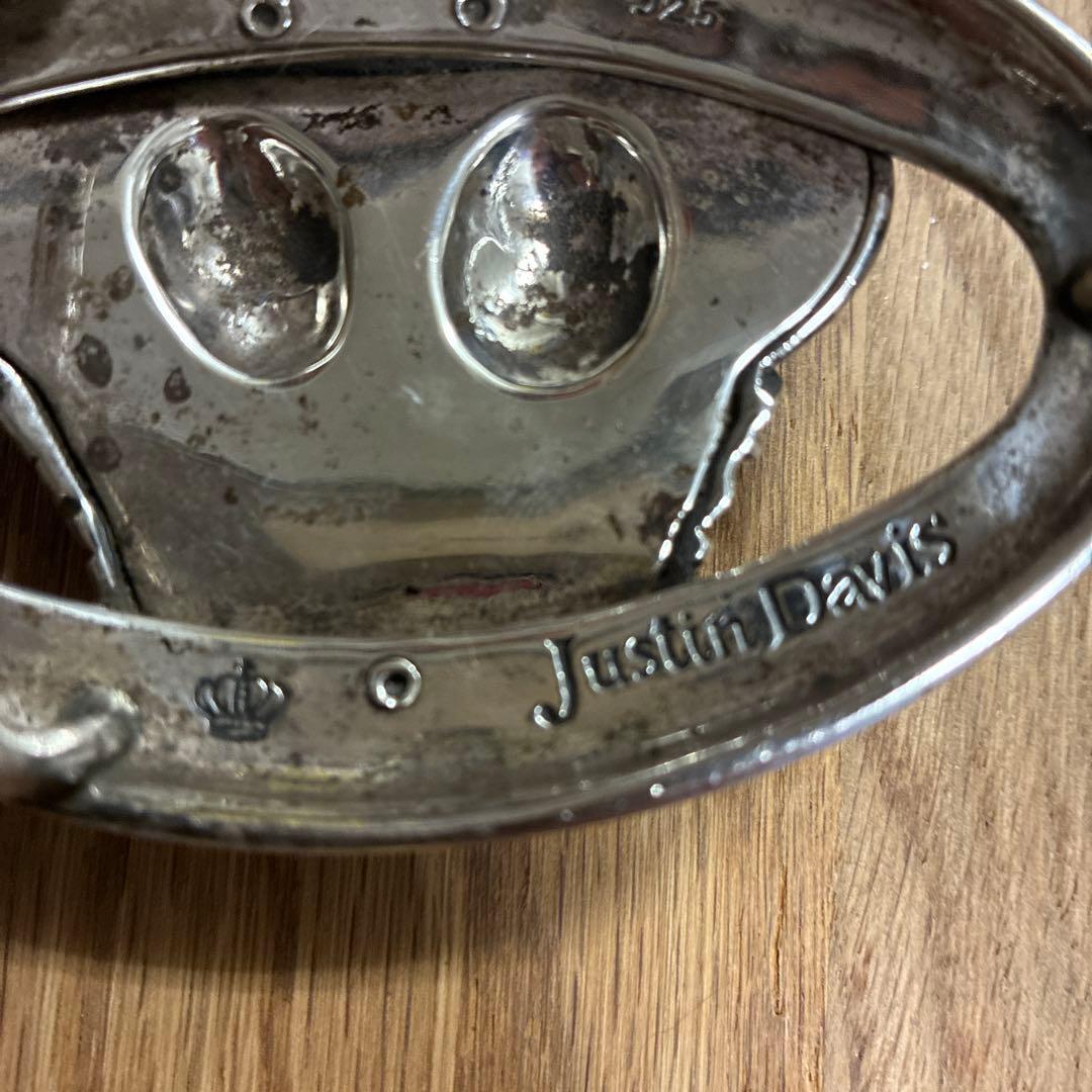 スペさん様専用 ジャスティンデイビス クラウンバックル クロコベルト