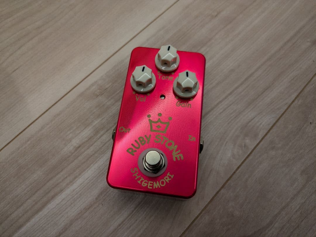 SHIGEMORI RUBY STONE オーバードライブ エフェクター