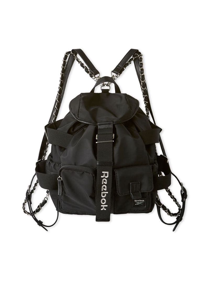 【Reebok× FRAY I.D】ナイロンリュック BLK