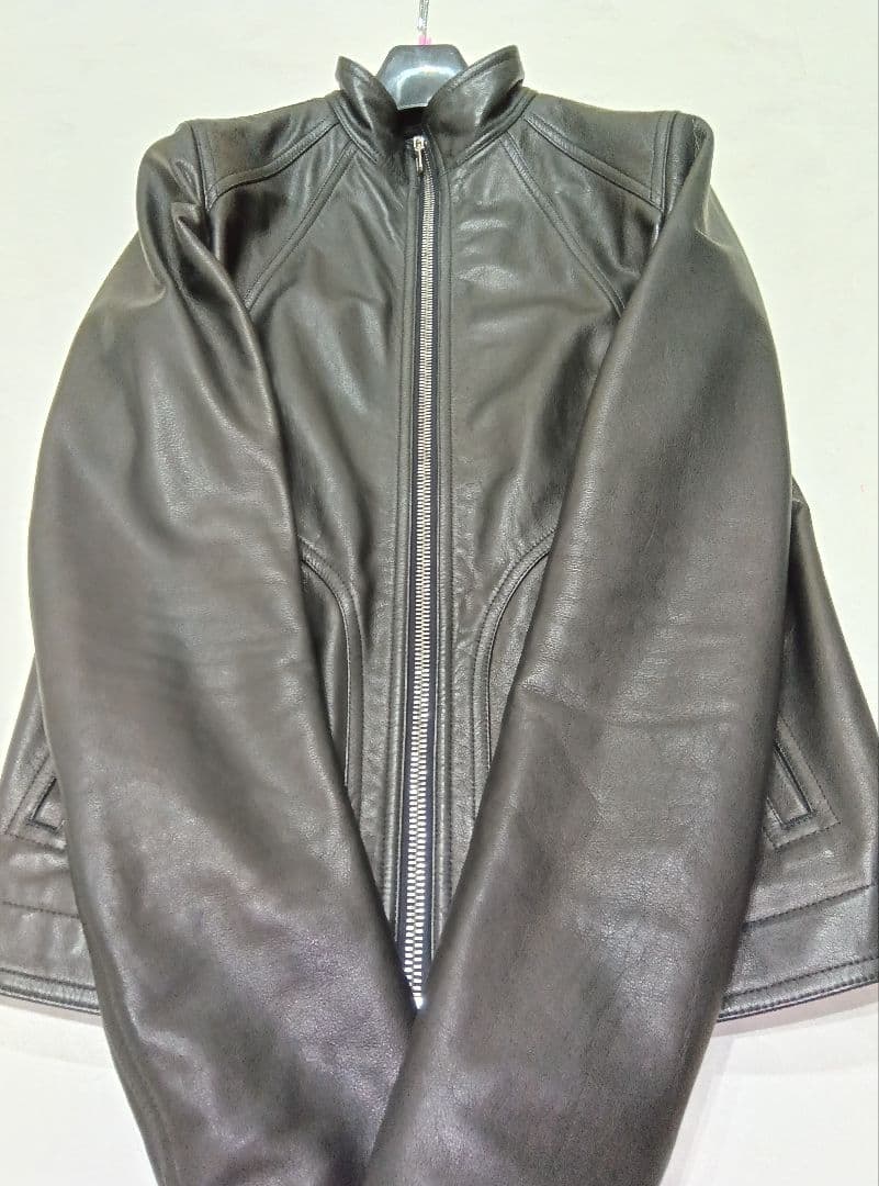 値段交渉可 リックオウエンス 極美品 レザージャケット ユリウス