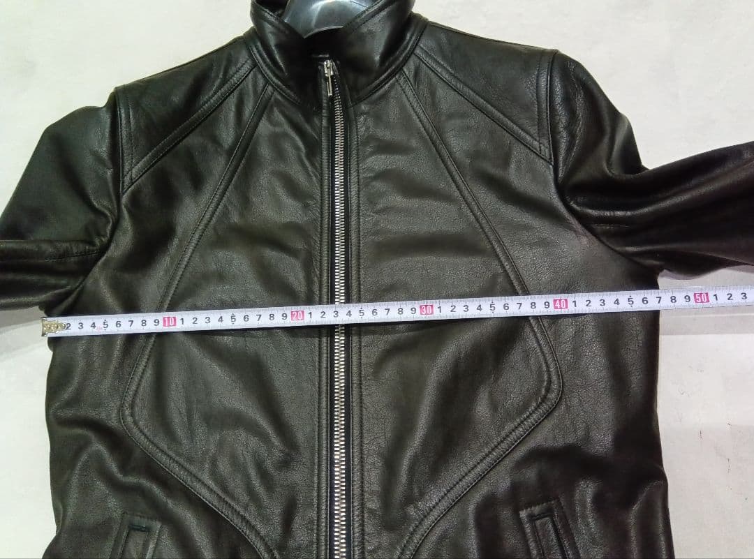 値段交渉可 リックオウエンス 極美品 レザージャケット ユリウス