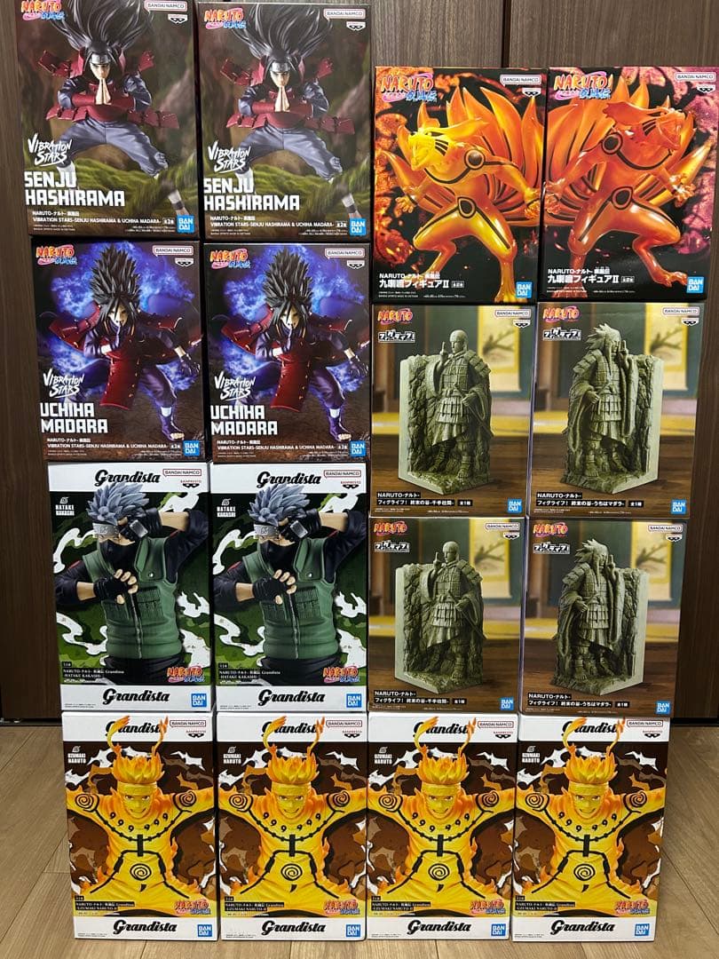 NARUTO-ナルト- 疾風伝　フィギュア　ナルト　カカシ　終末の谷　等
