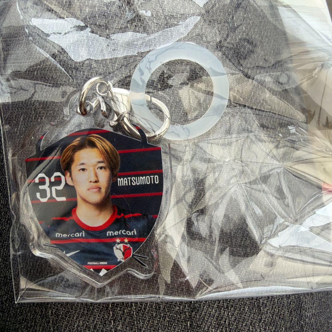 鹿島アントラーズ めじるしチャーム アクリルキーホルダー ブラインド