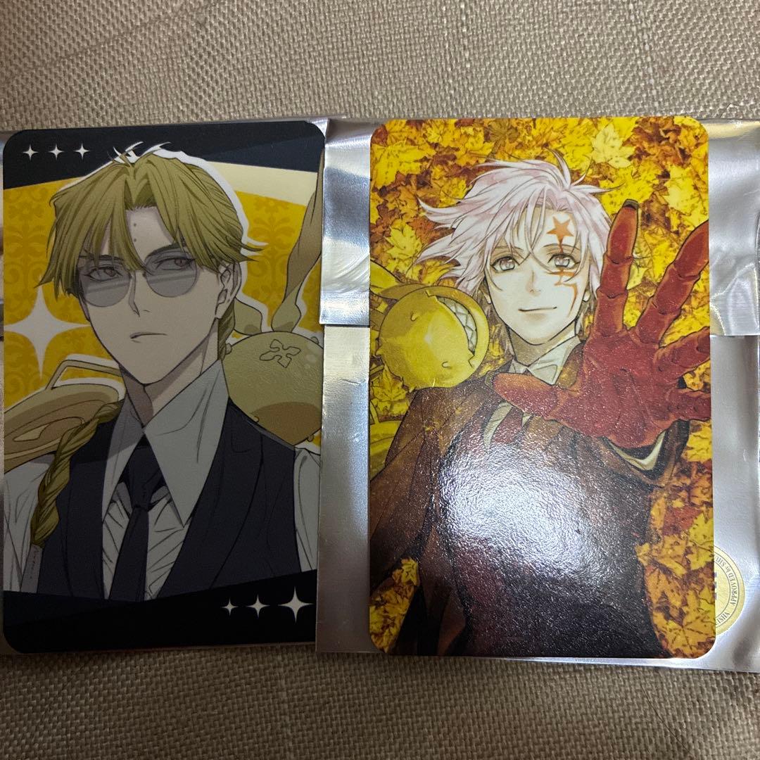 D.Gray-man トレーディング キャラクターカード 2種 アレン リンク