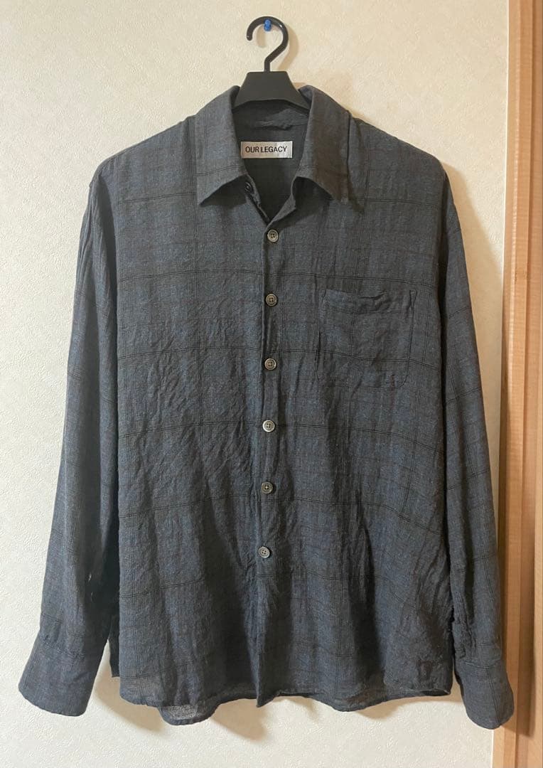 OUR LEGACY Above Shirt 46 美品　OURs 深水光太着用
