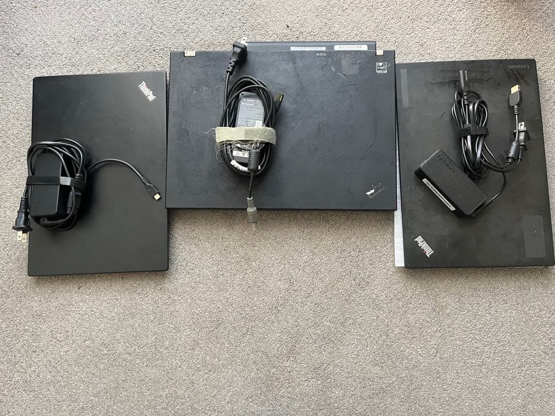 【1/31まで】中古Lenovoノートパソコン3台 （動作確認済み）