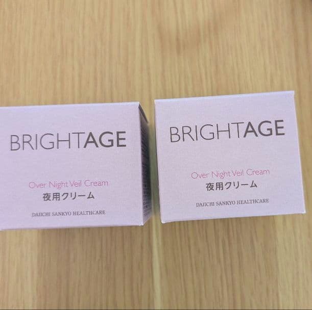 BRIGHTAGE Over Night Gel Cream 夜用クリーム　2個