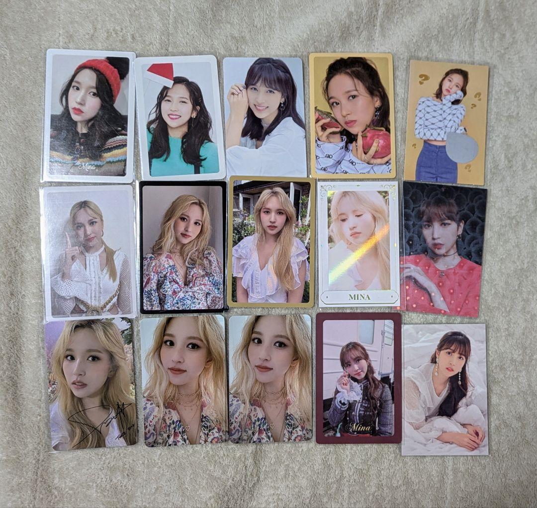 TWICE ミナ トレカ 15枚 まとめ売り - メルカリ