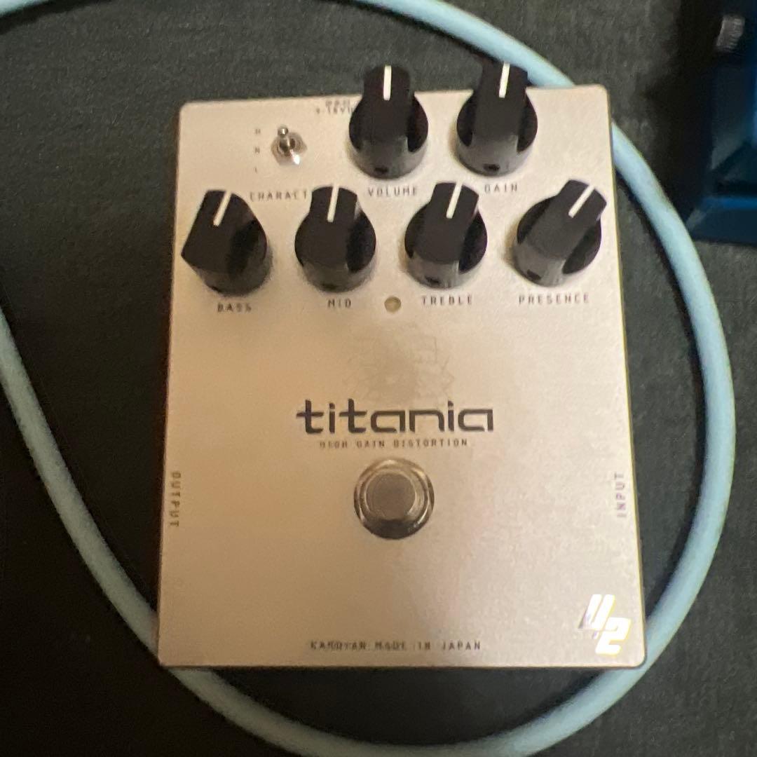 Kardian Titania v2 ギターエフェクター KarDiaN TITANIA V2 エフェクター ハイゲインディストーション