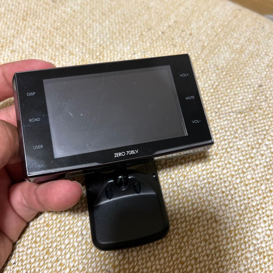 ZERO 708LV レーダー探知機本体　リコール済