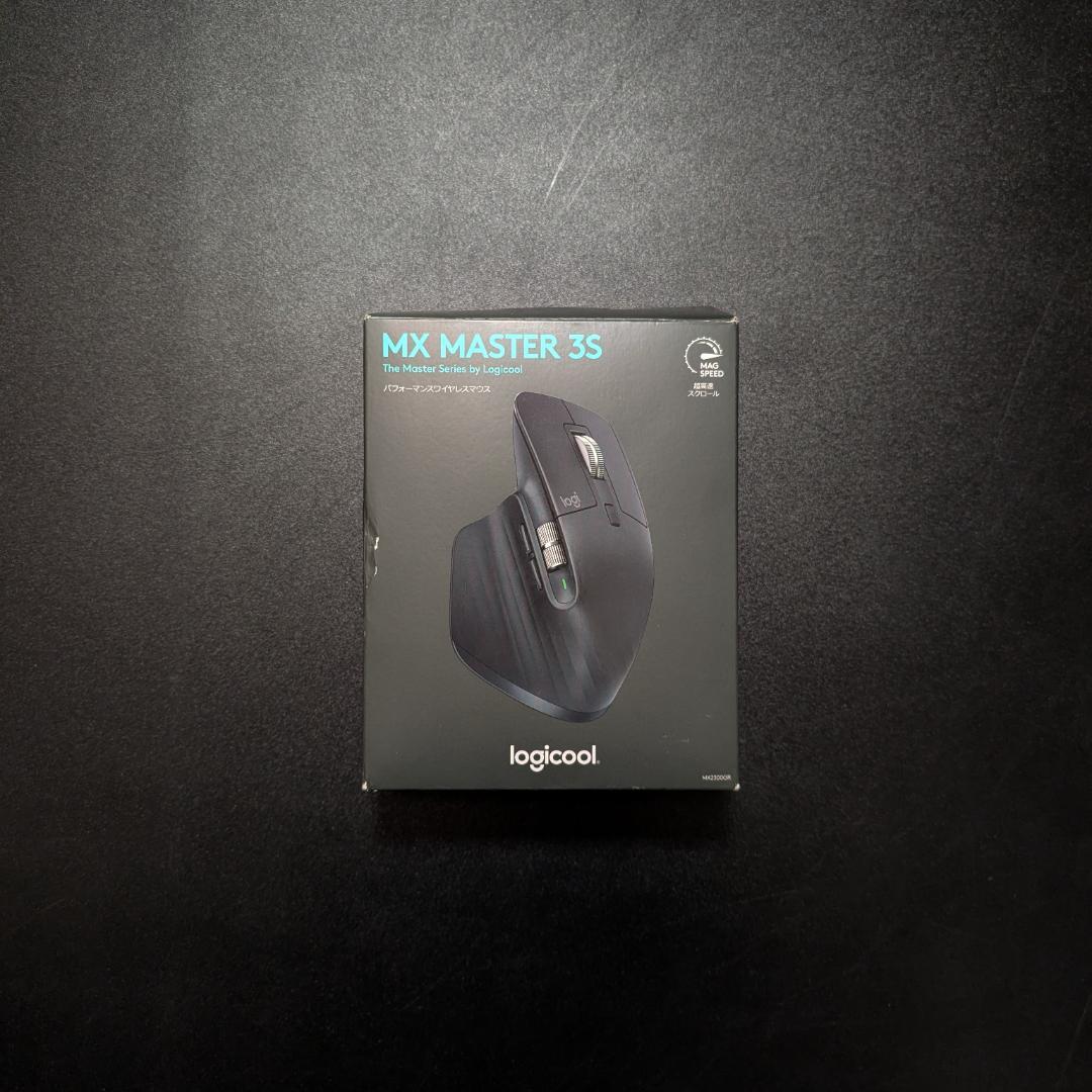 【美品】Logicool MX MASTER 3S ワイヤレスマウス