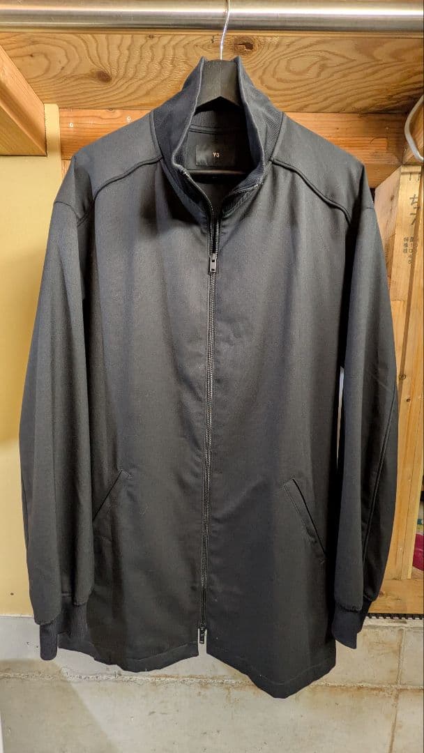 Y-3 ワイスリー ジップアップジャケット L ブラック 定価60,500円