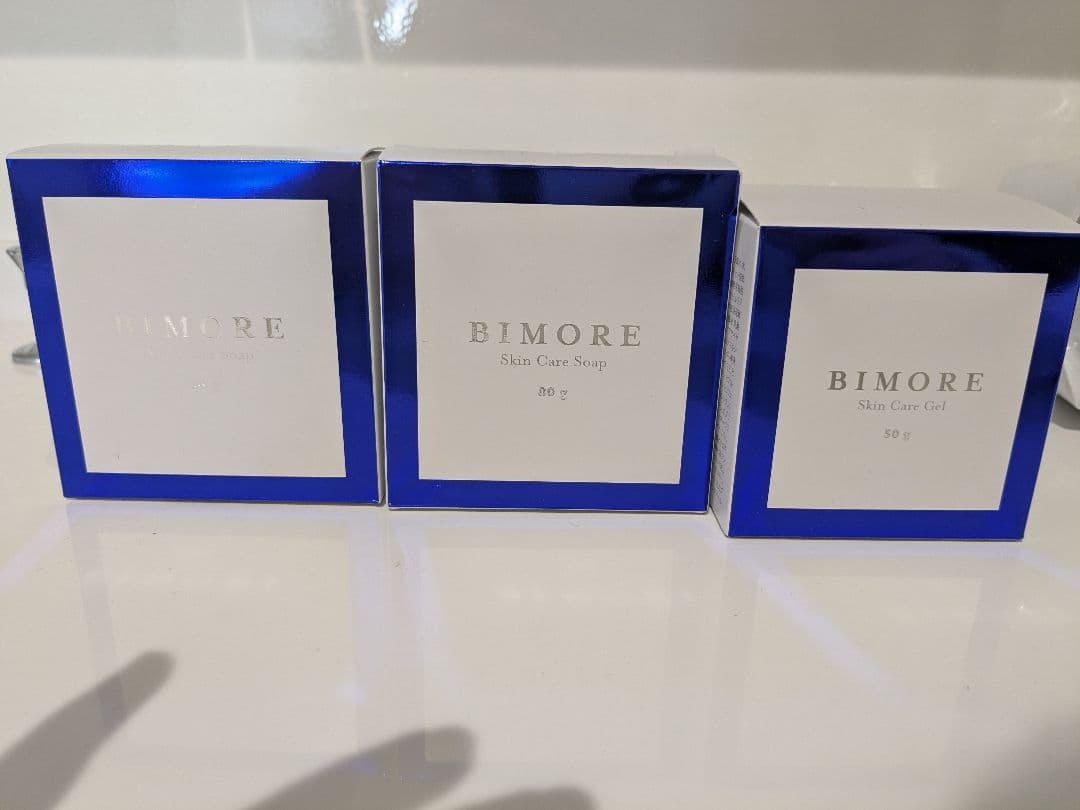 新品BIMORE スキンケアジェル 50g スキンケアソープ　2個 3点セット 2026年最新】ビモア ジェルの人気アイテム - メルカリ