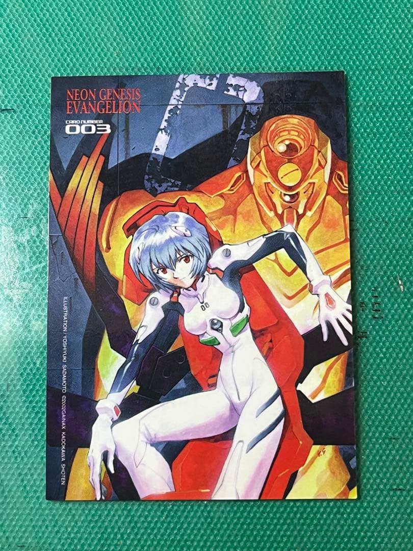 エヴァンゲリオン KADOKAWA 貞本義行 限定 アートトレカ 綾波レイ