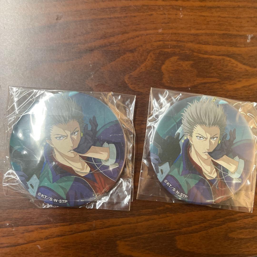 テニプリ　亜久津仁　テニラビ　缶バッジ　２個セット 新品テニプリ 亜久津仁 A 缶バッジの通販 by ちょちょん's shop｜ラクマ