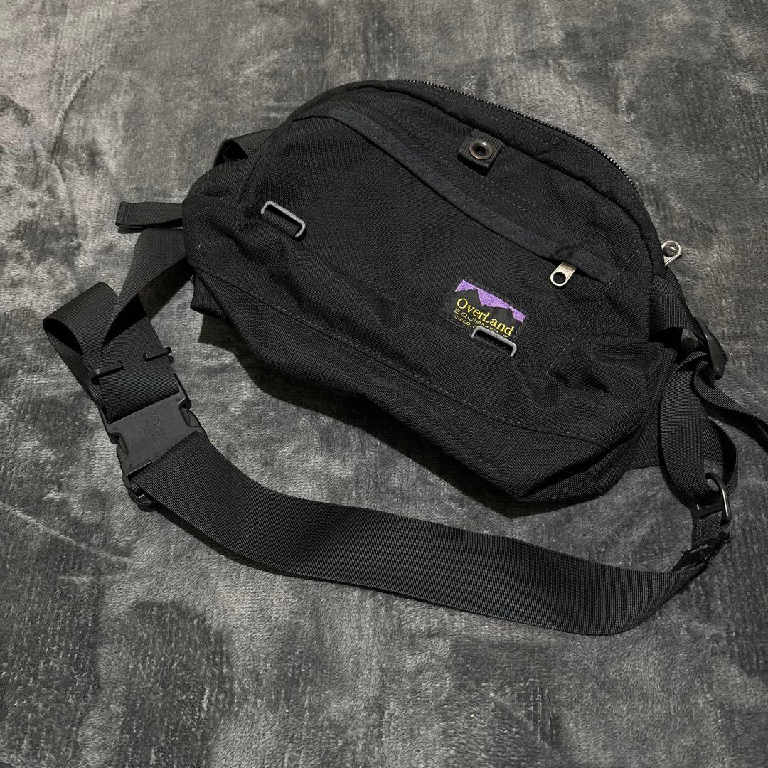 【激レア】美品！90s オーバーランド　ウエストバッグ　90年代、旧タグ