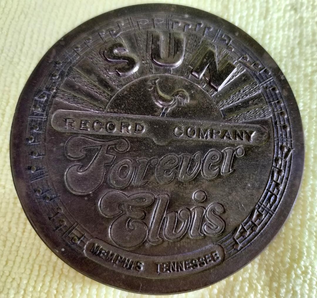 エルヴィス プレスリー サン レコード 1950年代 バックル　イギリス製