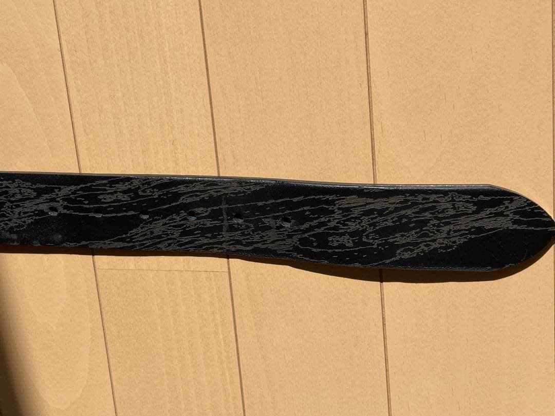 Y*k様 美品☆Back Channel ゴーストライオン カモ レザー ベルト