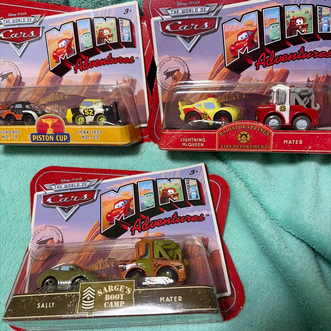 販売終了品！ディズニー・ピクサー ミニカー 3個セット