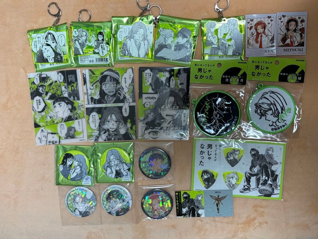 バラ売り可　気になってる人が男じゃなかった　パルコ　ロフト　グッズセット 気になってる人が男じゃなかった POP UP STORE (ポップアップストア