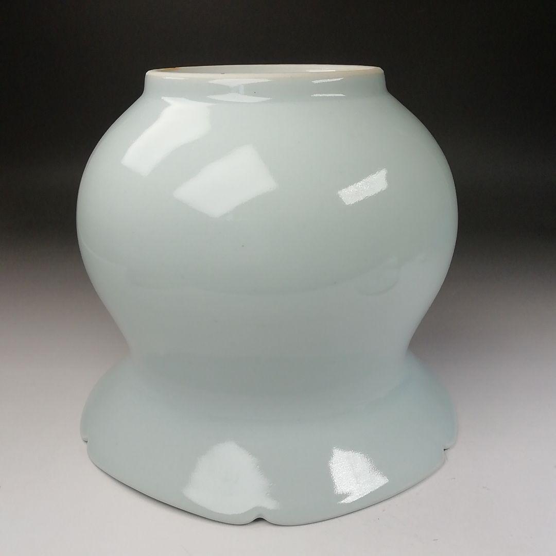 T674 水指 『白磁花水指』『宝林 趙誠主 造』 共箱 茶道具 - メルカリ