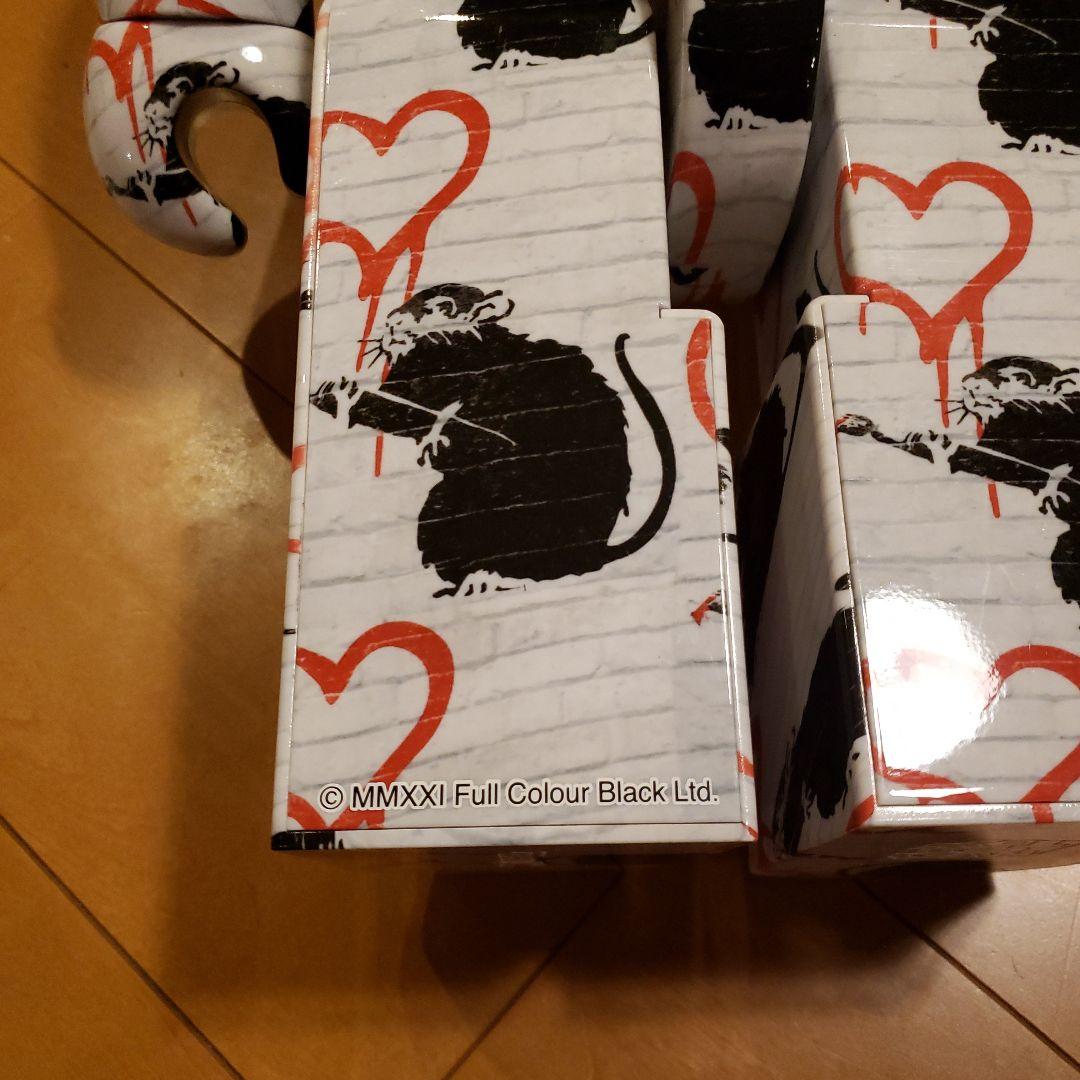 ベアブリック バンクシー LOVE RAT 1000％ - メルカリ