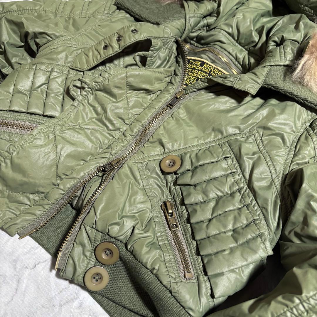 moussy N-2B y2k 00s フライト ミリタリージャケット 短丈 - メルカリ