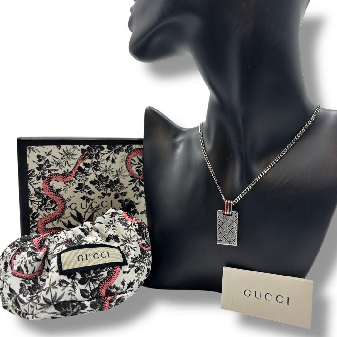 【付属品完備・極美品✨】グッチ ネックレス　ディアマンテ　シェリーライン