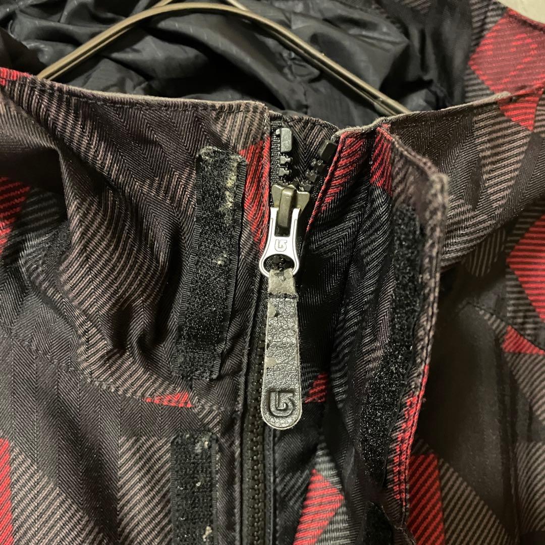 BURTONバートンスキージャケットスノーボードウェアパーカーフード黒